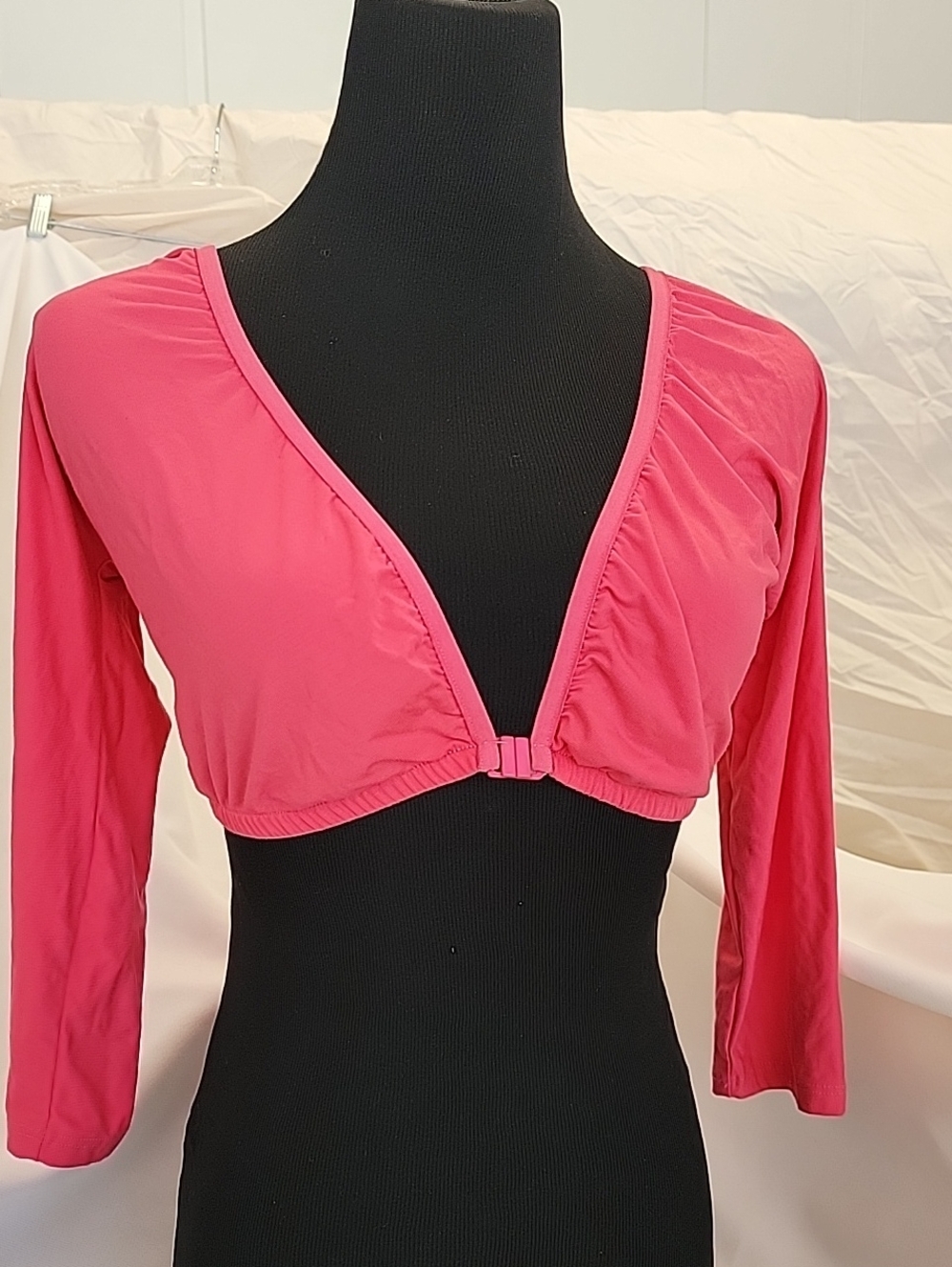 Reversible Add Sleeves Or Change Neckline Or Modesty Fuschia Pink Large